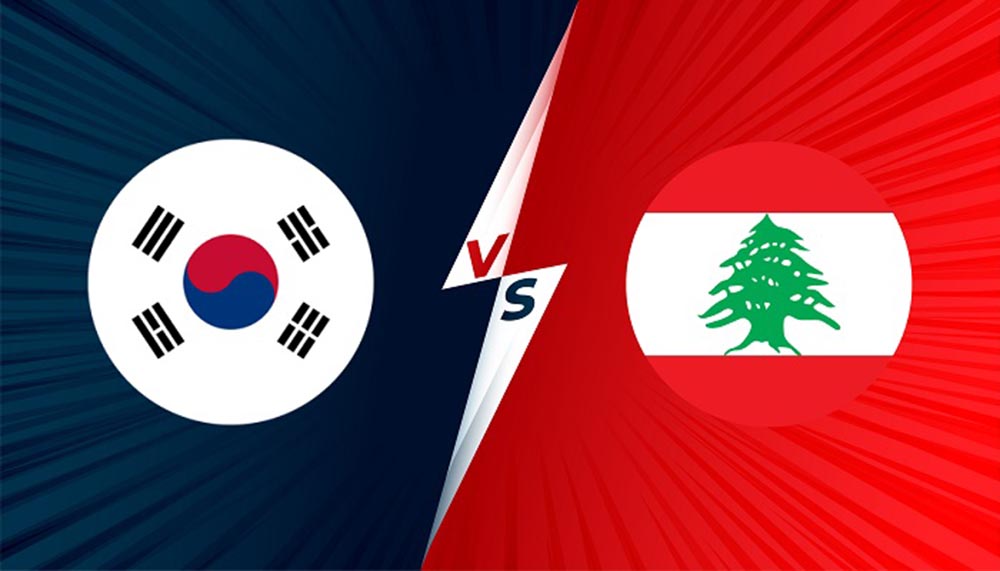Lebanon vs Hàn Quốc